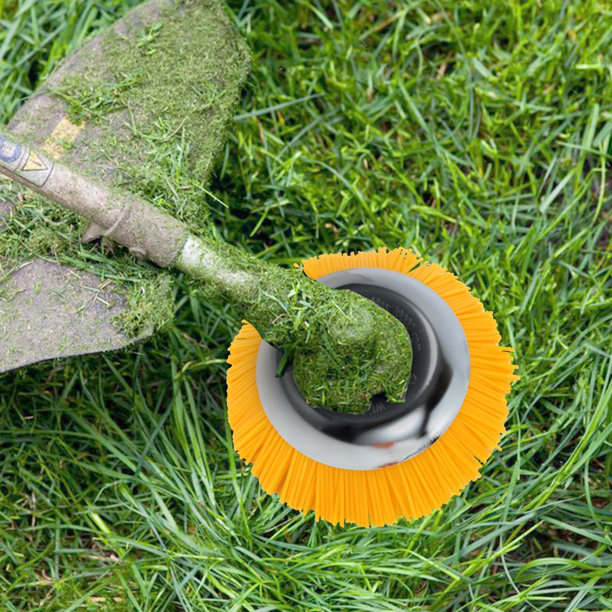 Onkruidborstel 2 stuks Nylon Borstelbevestiging 25,4x200 mm Nylon Borstel voor Stihl Bosmaaier