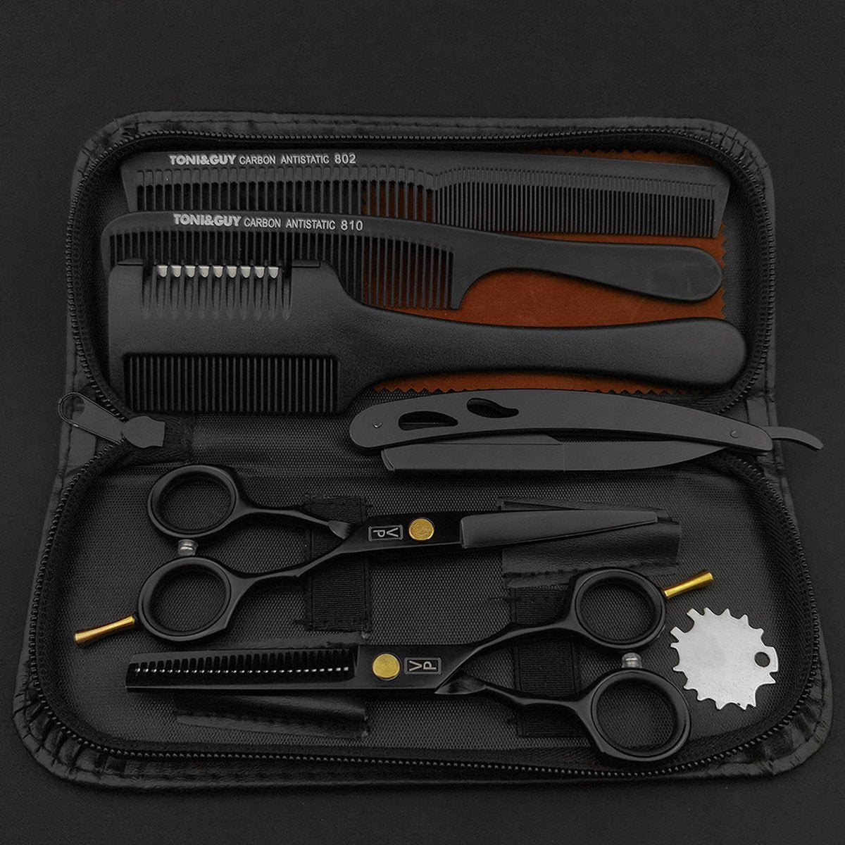 Hair Scissors 5.5 Hair Cutting Shears Professional Hairdresser Scissors Barber Shears Hair Accessory Set