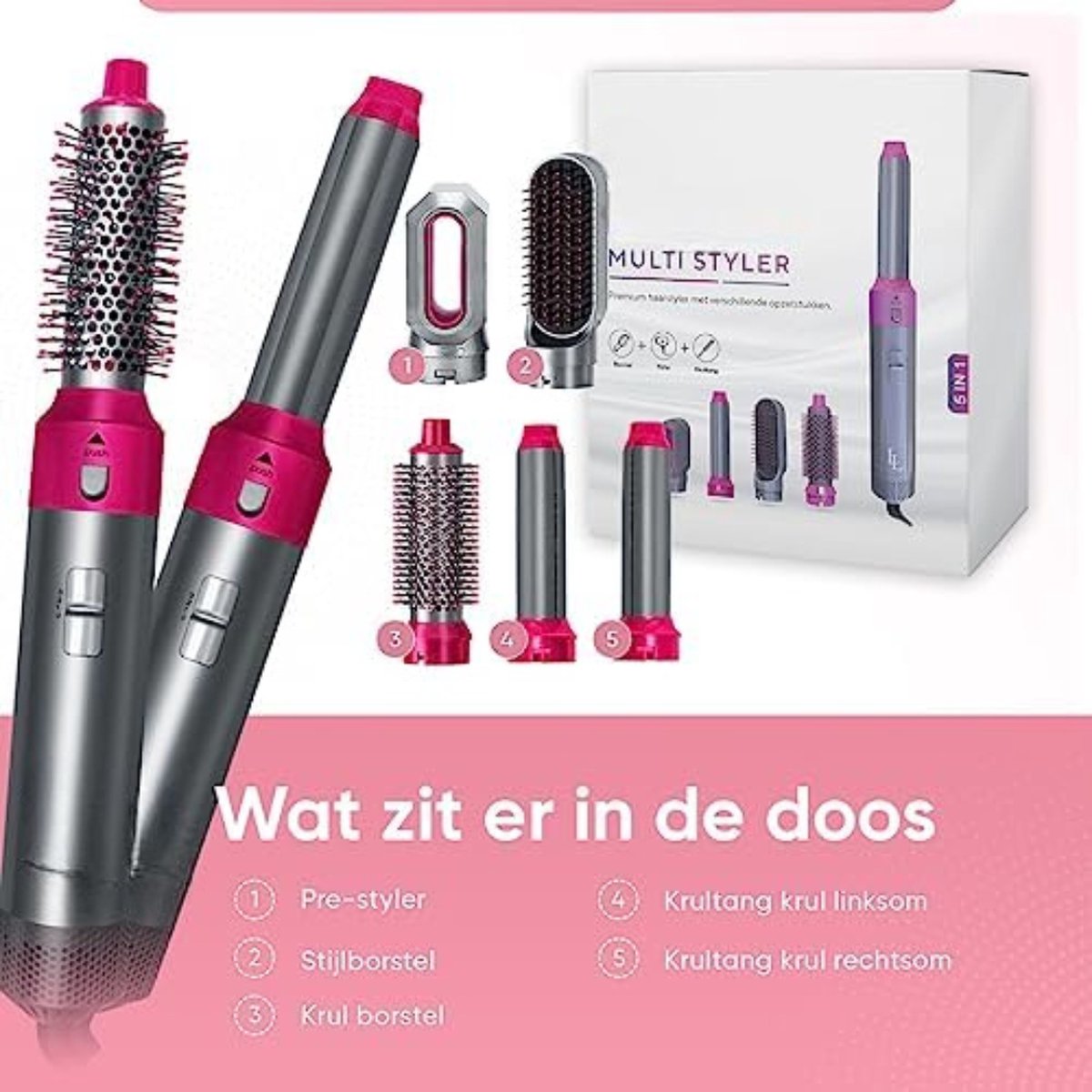 Rotating Hot Air Brush - Rotating Curling Brush - Rotating Hot Air Brush for Short Hair - Rotating Hot Air Styler - Rotating Hot Air Brushes