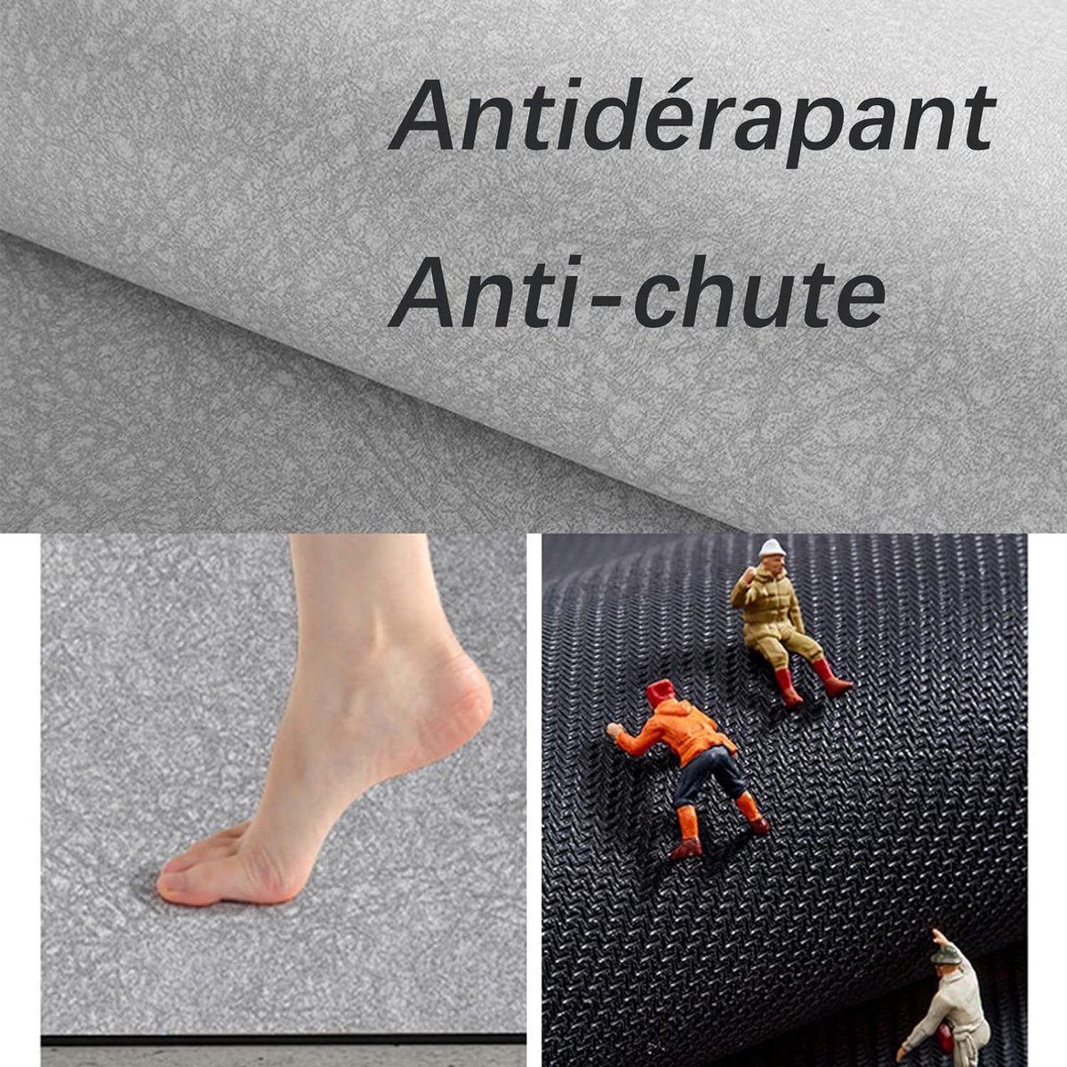 Lux Badmat, diatomeeënachtige super absorberende badmat sneldrogende antislip douchemat, bad stenen mat badkamer vloermat, machinewasbaar (beige, 50 x 80)