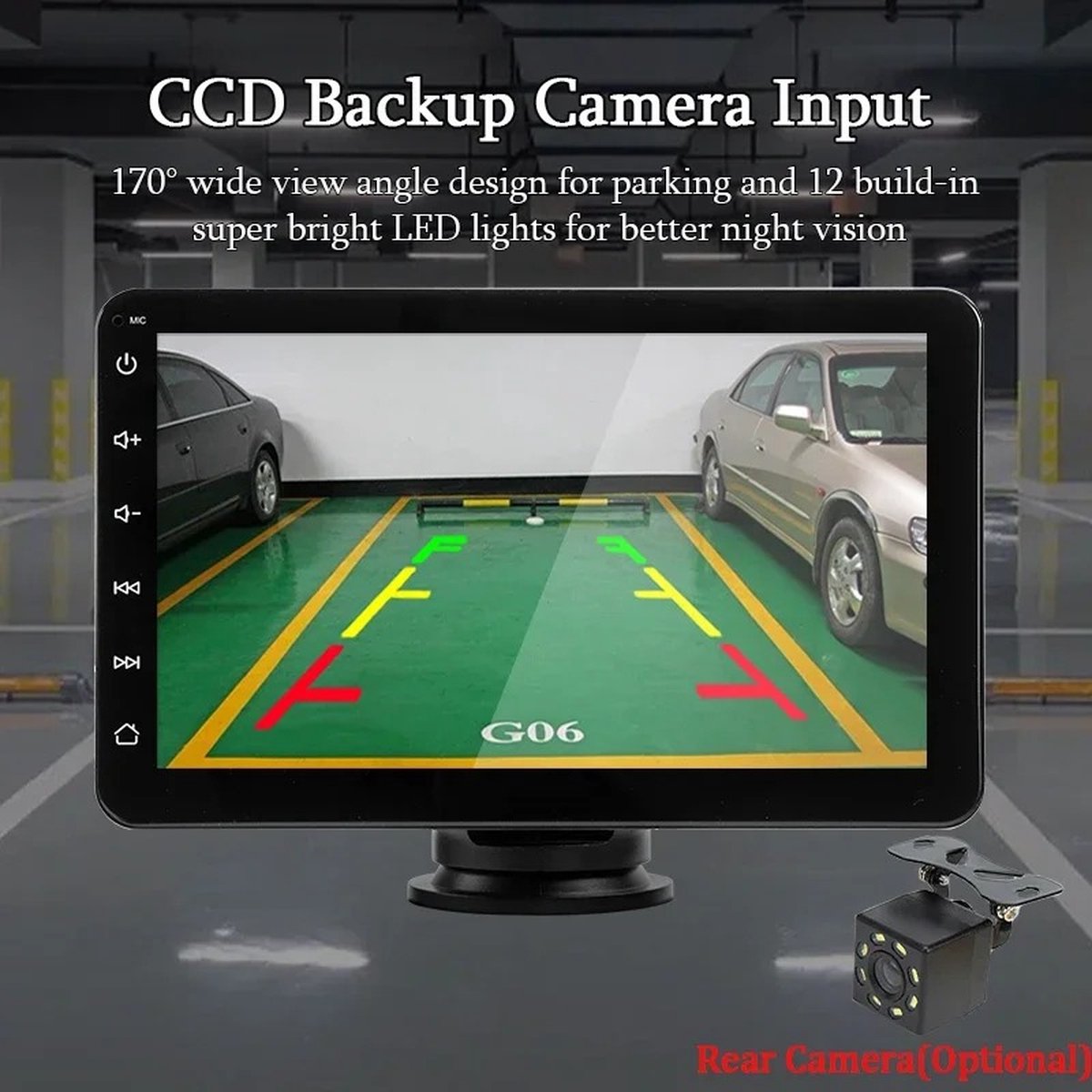 Carplay - Navigatiesysteem Auto - Autoradio - Achteruitkijk Camera - Apple - Carplay - Android - 7 inch - Touchscreen