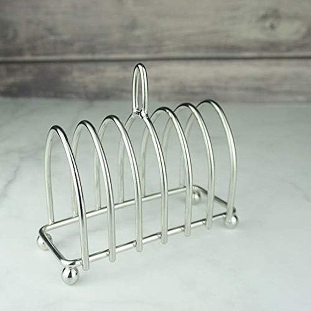 Toast Rack Toast koelrooster voor 6 sneetjes brood, toastrek, keuken, pannenkoekenrek, toastbroodrek, ontbijtaccessoires