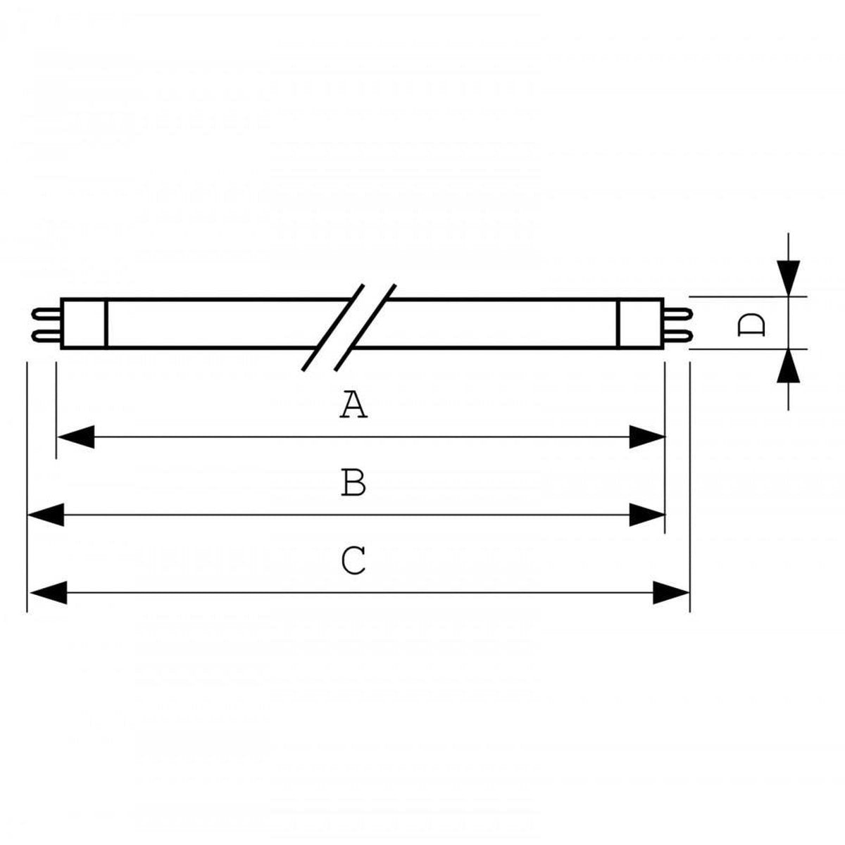 10 x Philips TL Mini 8W/33-640