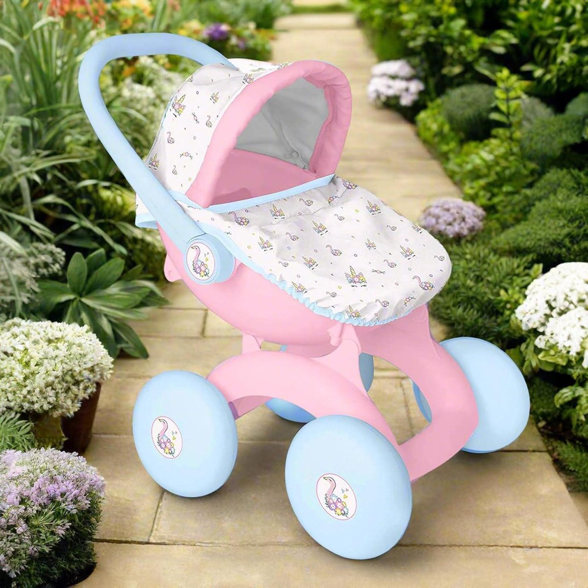 4-in-1 speelgoedwandelwagen voor meisjes en jongens van 18 maanden en ouder