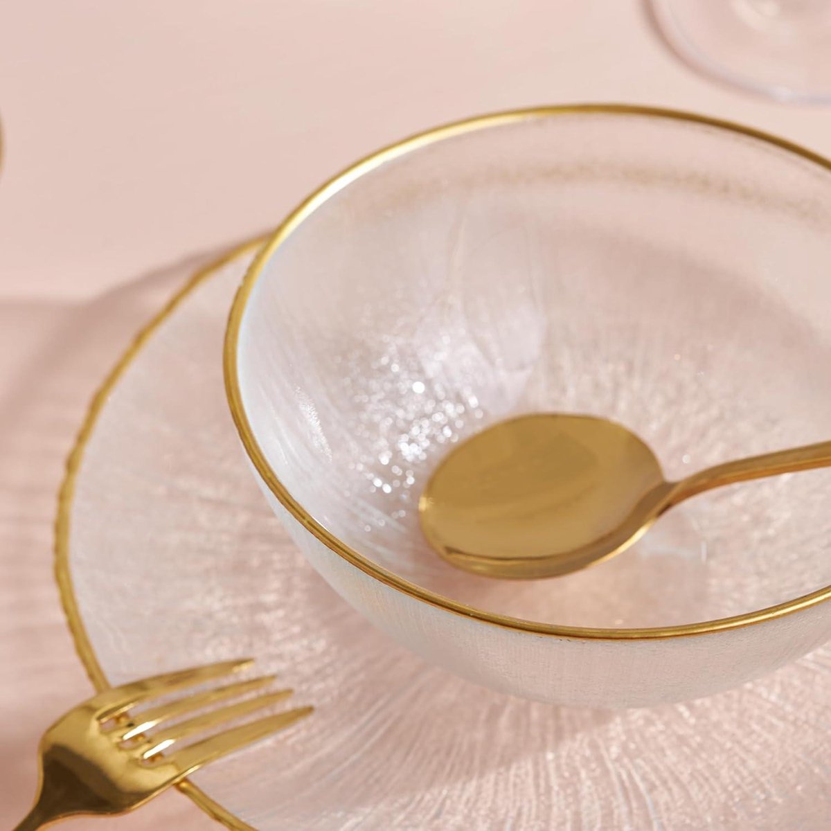 Lichte serviesset voor 6 personen, 18-delig, uniek design - rond combiservies - dagelijks en bijzonder servies - serviesset bordenset 6 personen