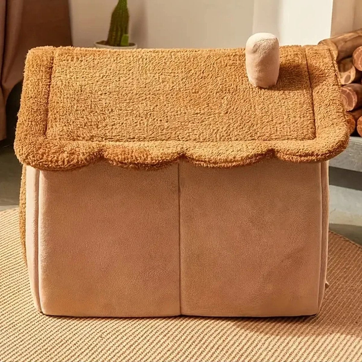 Foldable Waterproof Cat House - for Outdoor Use - Comfortable Nest for Small Dogs, Kittens, and Puppies