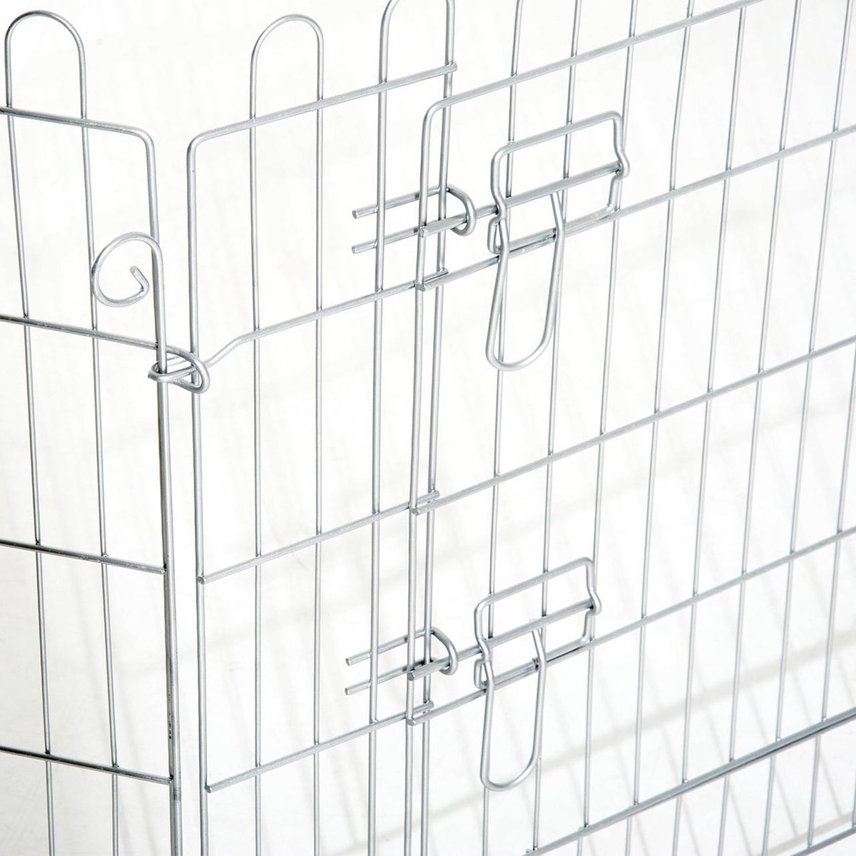 Puppyren XL - metaal - 76 cm hoog - 510 cm omtrek - Inclusief grondhaken