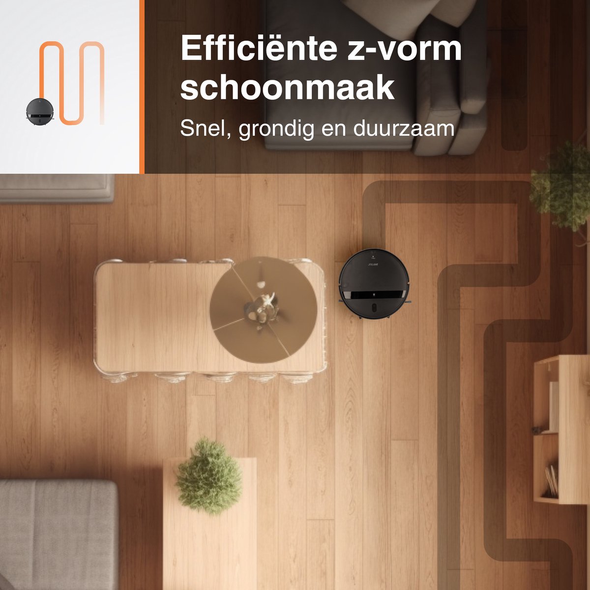 Robotstofzuiger met Dweilfunctie – Met Laadstation – Dweilrobot – Robotstofzuigers – Huisdiervriendelijk – met afstandsbediening en app - Robotstofzuiger Zwart