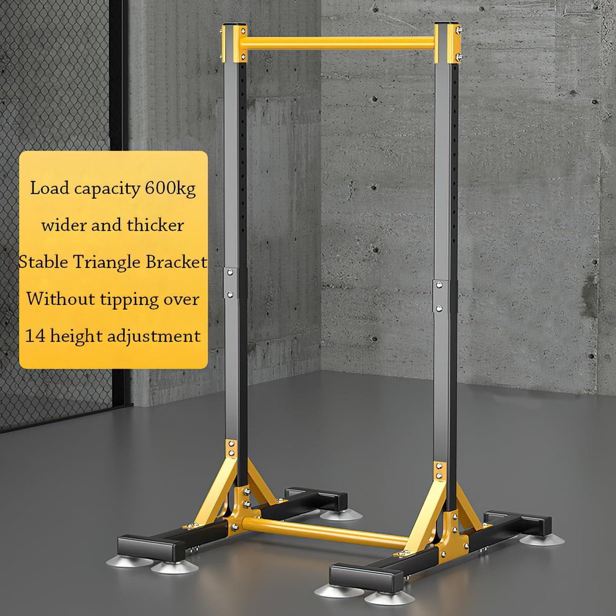 Pull-up station Vrijstaand - Pull-up Bar Gym Apparatuur voor Thuis - Draagvermogen 200kg Pull-up station