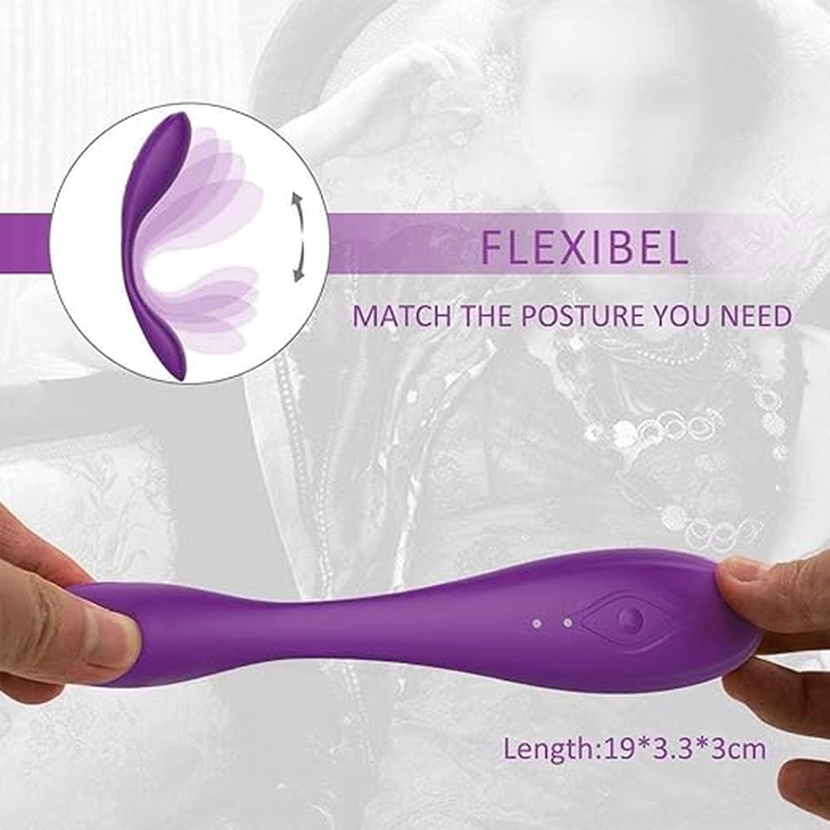 G-spot vibrator met draadloze afstandsbediening, 3 snelheden en 10 verschillende standen, draagbaar, seksspeeltje voor koppels - ROOD