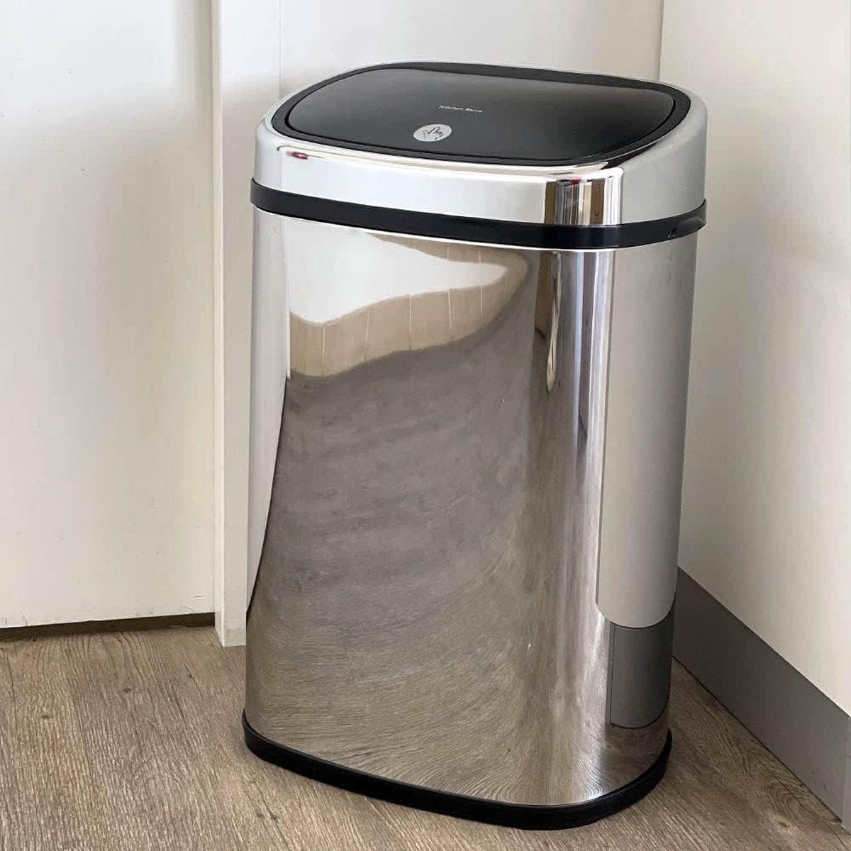 Poubelle 60L CITY Inox - One Touch Afvalbak met Sensor vuilnisbak 60 liter