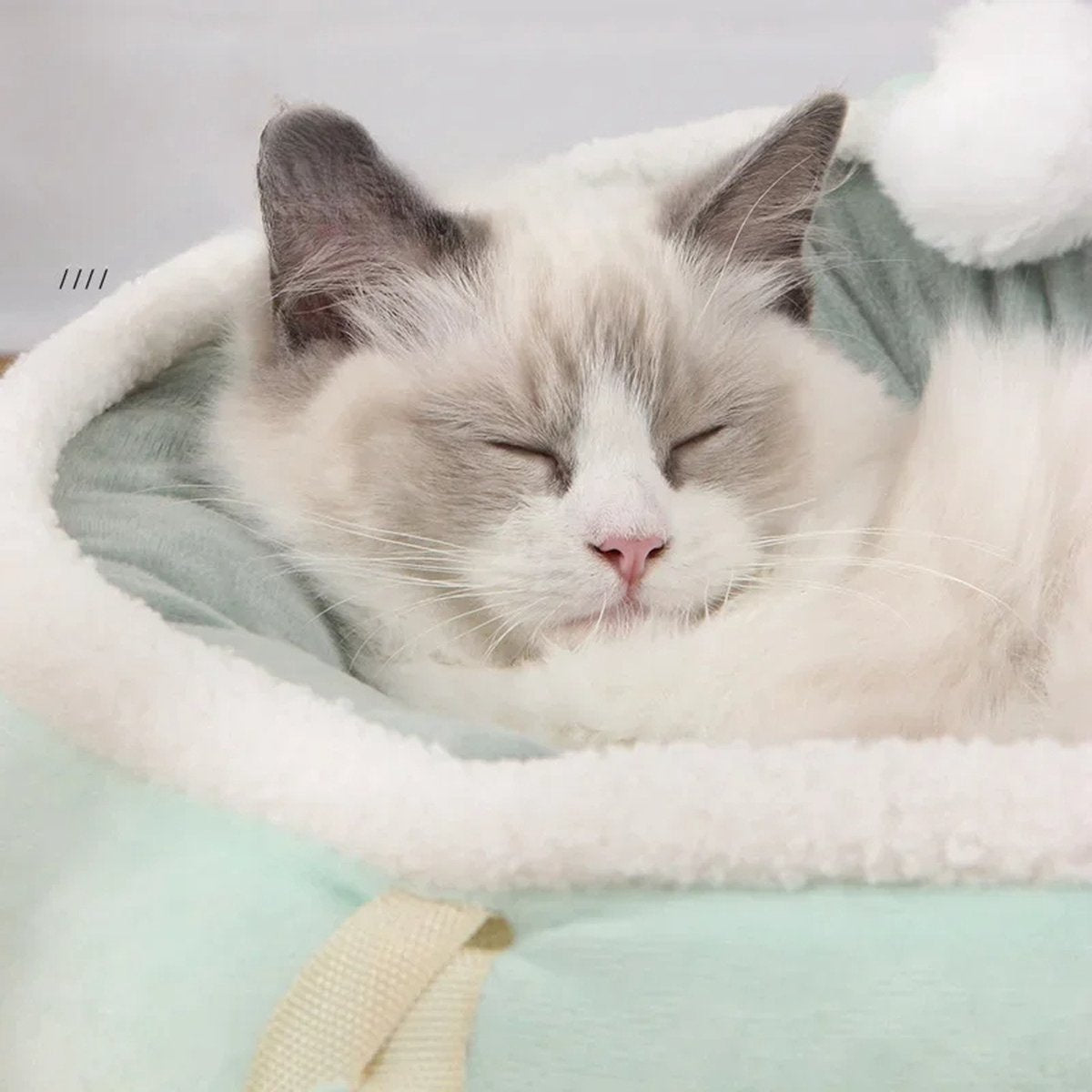 Hangende Kattenhangmat - Warm Pluche PP Katoen Bed voor Katten en Honden, Multifunctioneel, M-40x40cm - Kattenbed, Huisdierenhangmat, Warm Kattenhuis