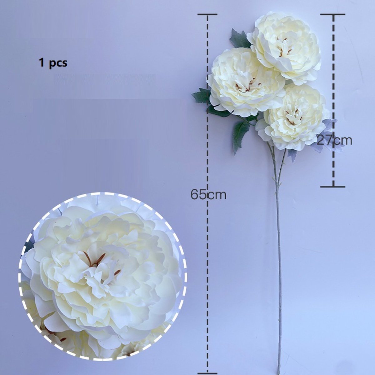 Silk Bouquet - 50-115 cm high - 15 stems - DIY bouquet - all artificial flowers delivered loose - Spring - multi color - Artificial flowers - fake flowers - artificial plants
