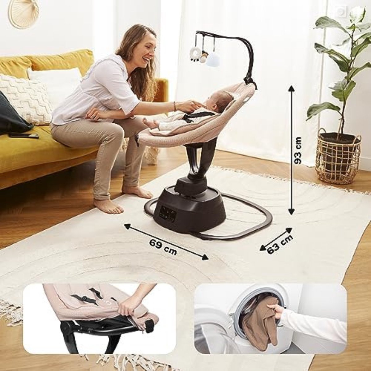 Elektrische wipstoel baby