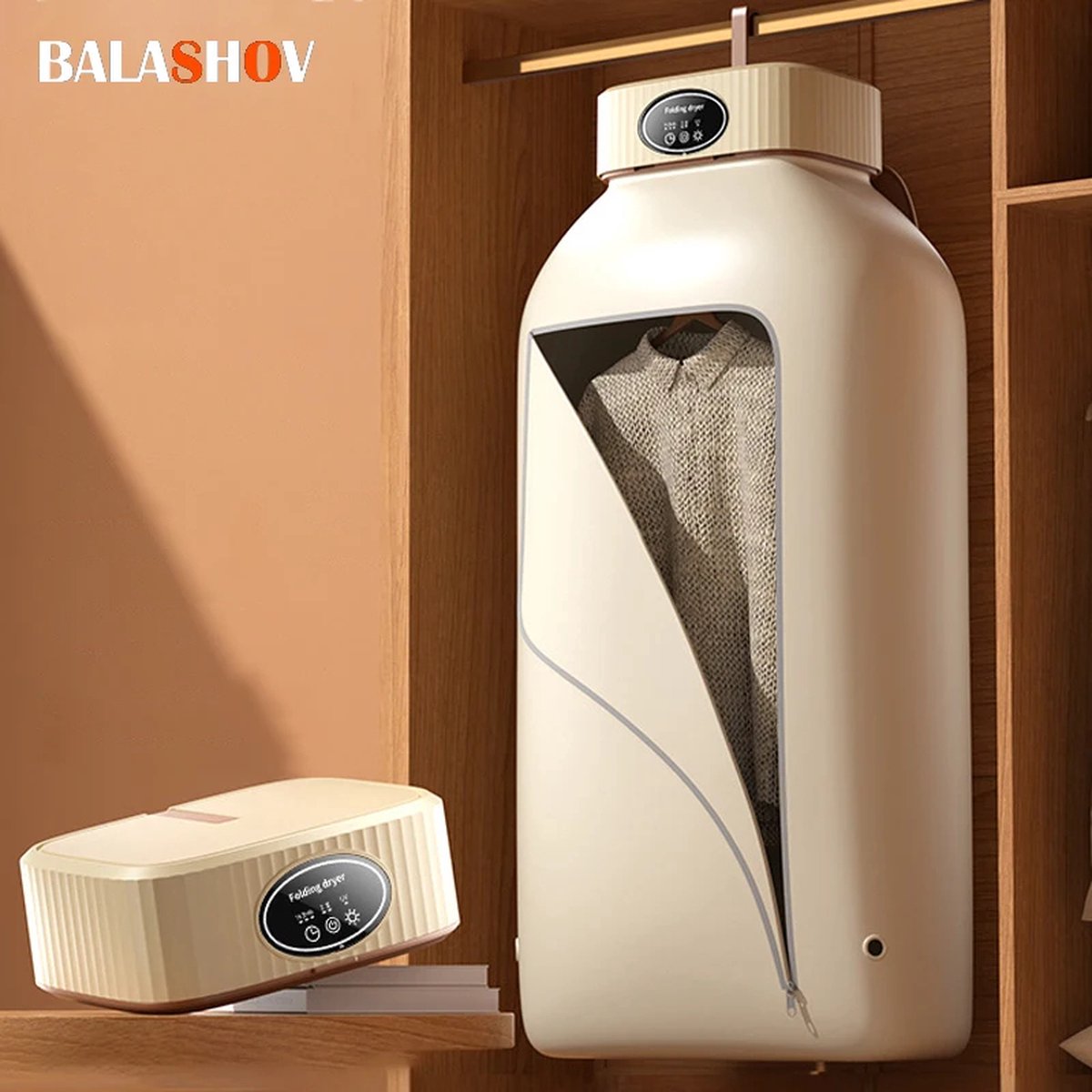 Multifunctional Dryer - Electric Clothes Dryer - Portable Compact Foldable Clothes Dryer - Time Setting