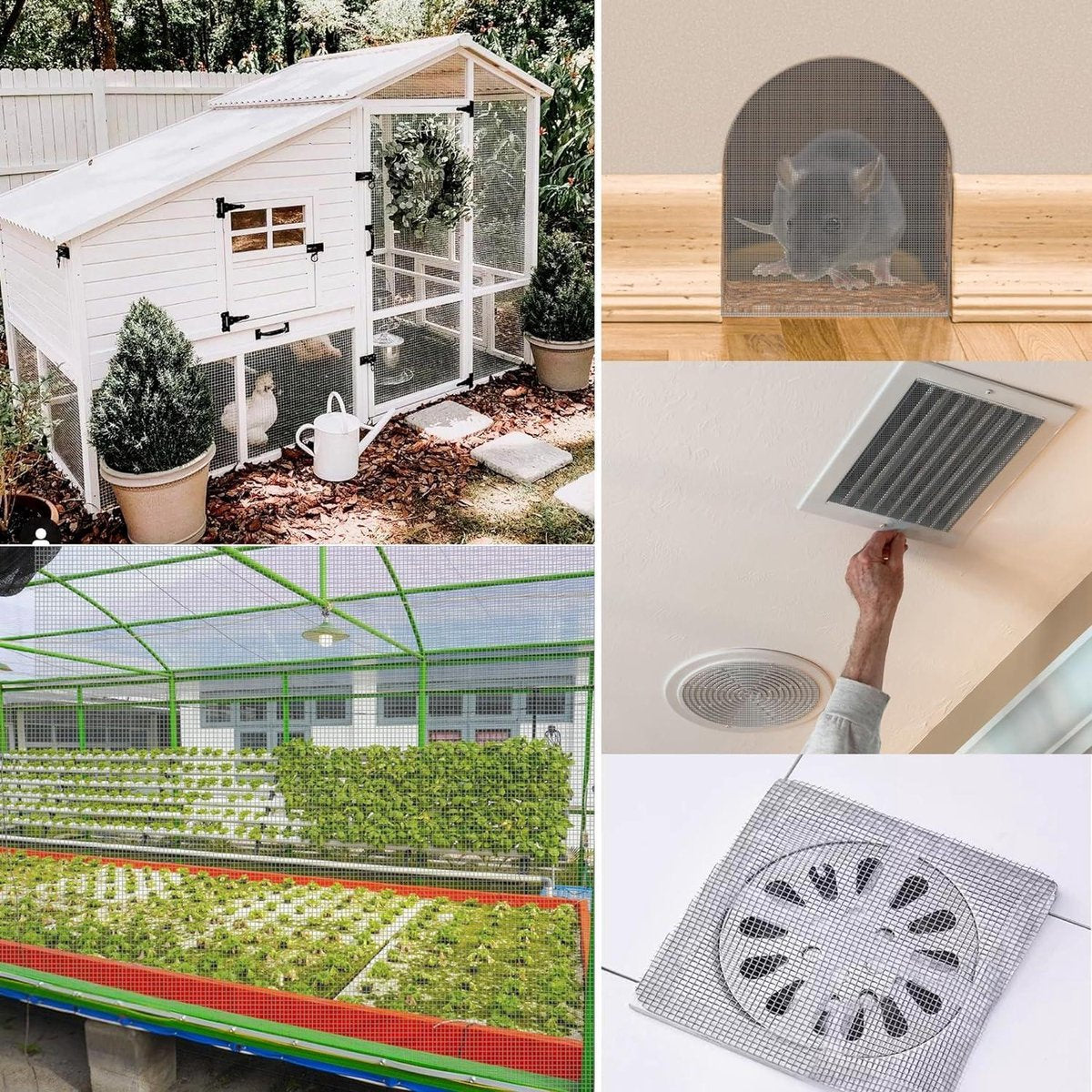 Stainless steel 304 wire mesh - 40 x 200 cm - 20 mesh - fine mesh - mosquito nets - filter net - ventilation - window security