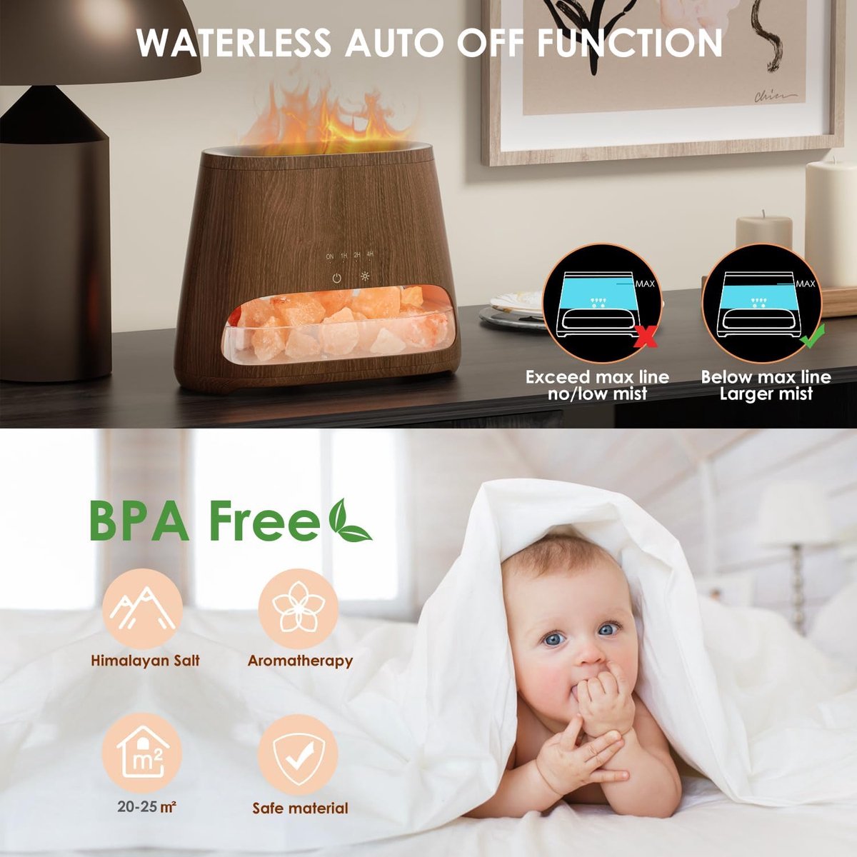 Aroma Diffuser - luchtreiniger voor grote kamers | Relax accessoires – Aroma diffuser - Geurverspreider