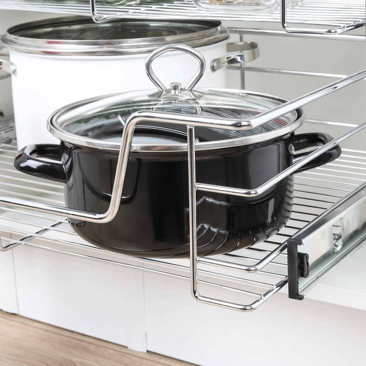 Basis Keukenkast Schuiflade - 60 cm - RVS