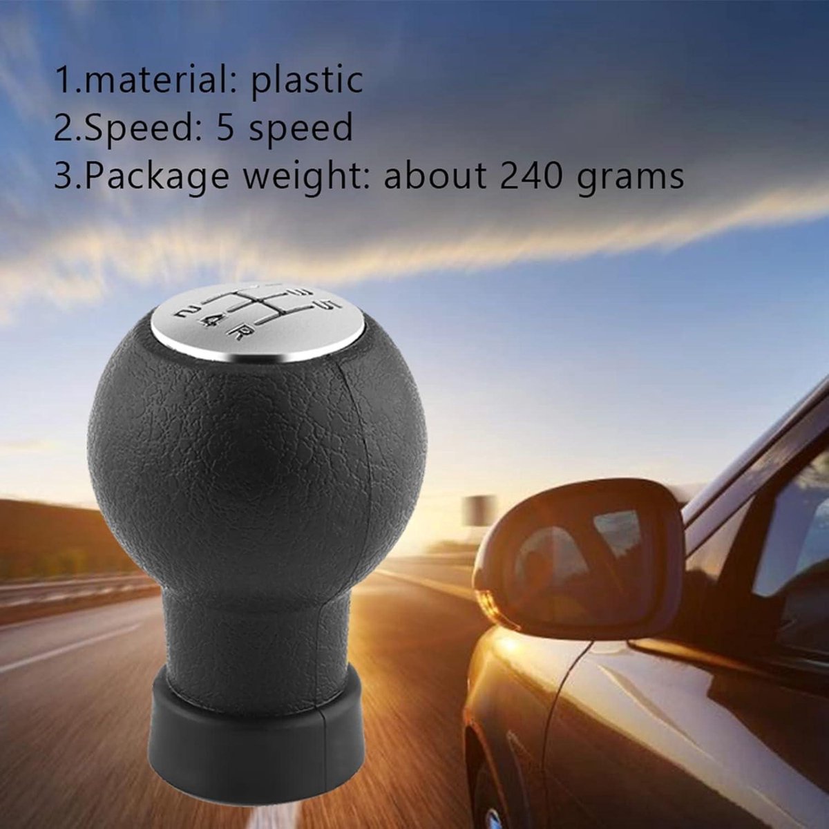 5-Speed Gear Stick Manual Shift Knob - Suzuki Swift SX4 2005-2010 - Universal - Replacement Parts