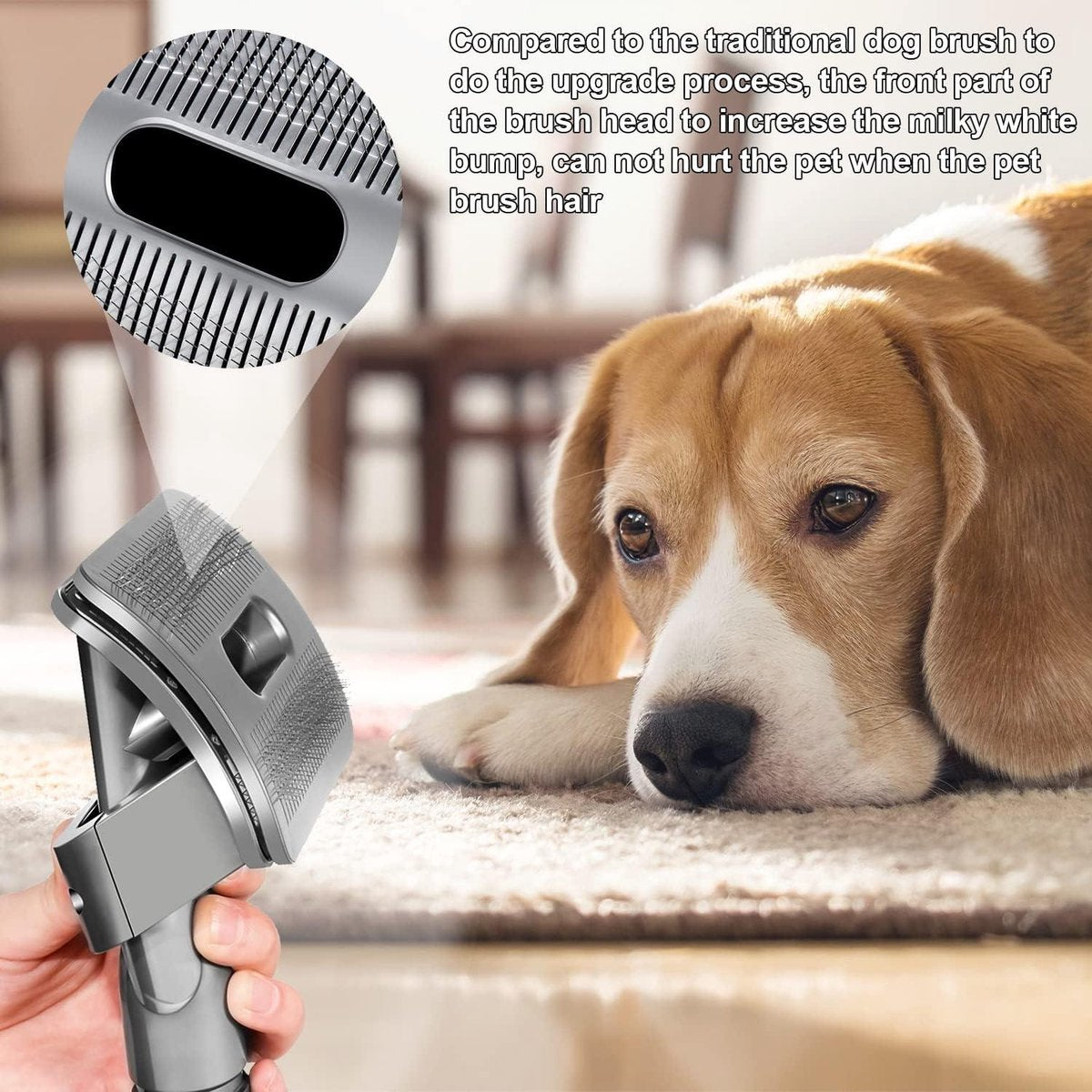 Dyson hondenborstel stofzuigeropzetstuk 3 stuks hondenborstels - huisdierverzorging - Dyson Pet Grooming Kit stofzuiger huisdierenborstel - Dyson opzetstuk
