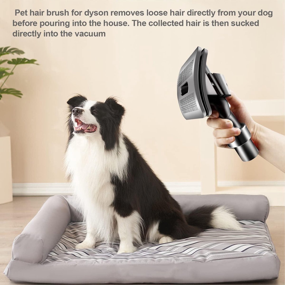 Dyson hondenborstel stofzuigeropzetstuk 3 stuks hondenborstels - huisdierverzorging - Dyson Pet Grooming Kit stofzuiger huisdierenborstel - Dyson opzetstuk