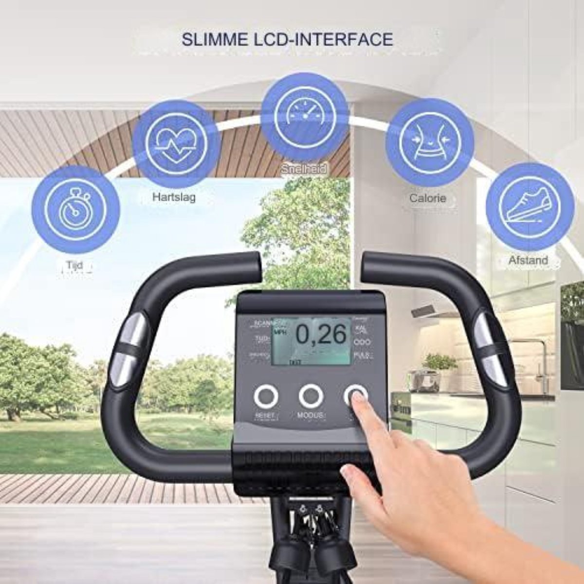 Hometrainer voor ouderen - Hometrainer fiets - Hometrainer fitness