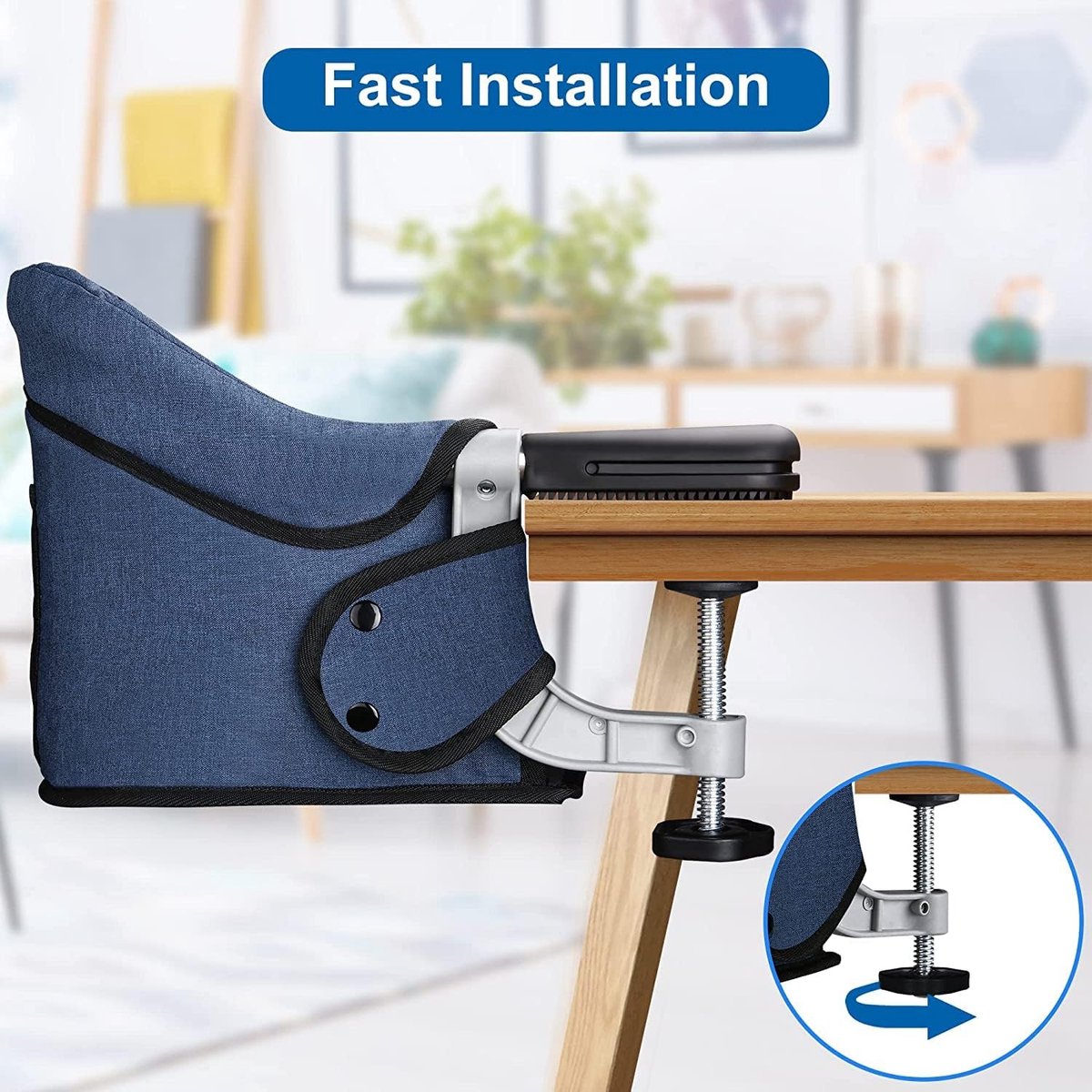 High Chair for Table - High Chair Table - High Chair - Baby High Chair - Baby Seat to Sit at Home - Baby Chair for Eating - Baby Chair for Table - Baby Chair for Home - Child's Chair - Child's Seat