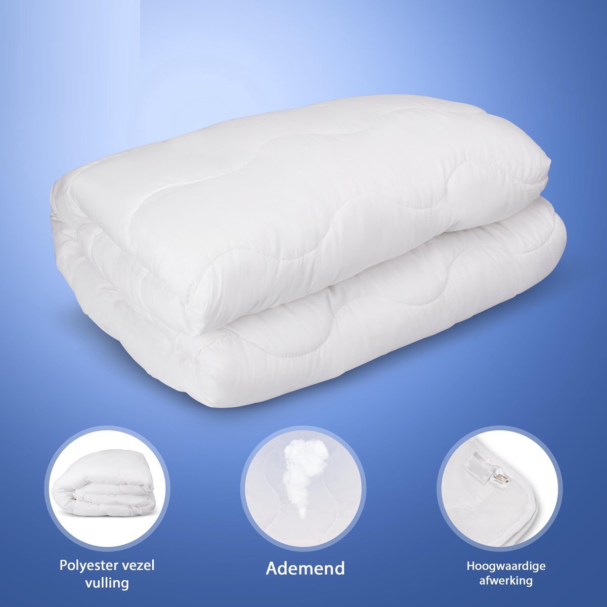Hotel Dekbed Portofino Royal 4 Seizoenen Dekbed 240 x 220 – Zomer- & Winterdekbed - Tweepersoons Dekbed - Hotel Dekbed voor Tweepersoons