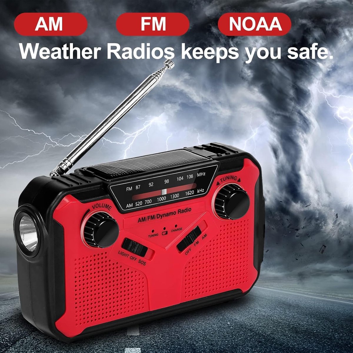 Emergency Kit MAX - survival kit - emergency kit - survival set - home emergency kit - 5-piece set - emergency radio - water filter - survival emergency lamp - survival cooker - water filter bag - power bank