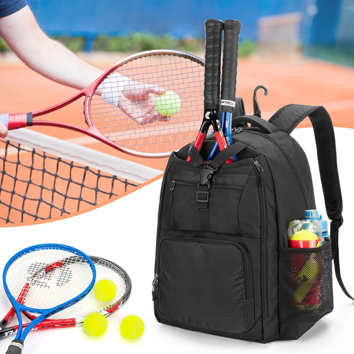 Padel tas - padel rugzak - padel zak