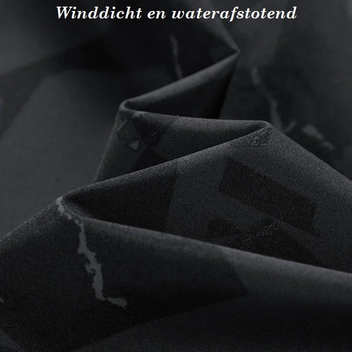 Aventury® Windjack - Windjack Heren - Regenjack - Regenjas Heren - Regenjas - Outdoorjassen - Maat L - Zwart