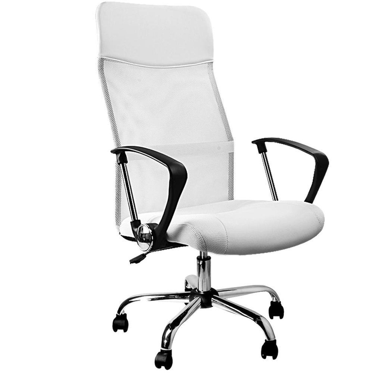 Casaria Office Chair with Mesh White