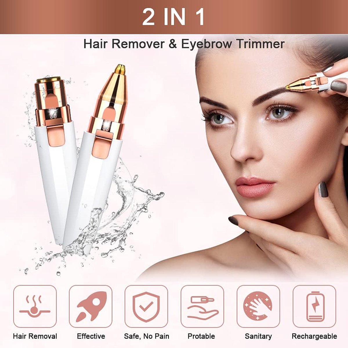 Epilator Gezicht - Epilator - Gezichtsepilator Vrouw - Epilator Gezicht Vrouw - Epilator Face