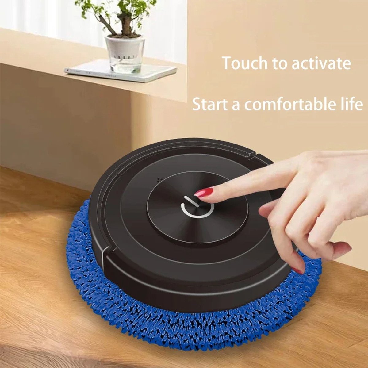 2024 New Quiet 2-in-1 Vacuum Cleaner and Mop Robot - Cordless Smart Cleaning Machine for Dry and Wet Use | Robot Vacuum | Mop and Vacuum