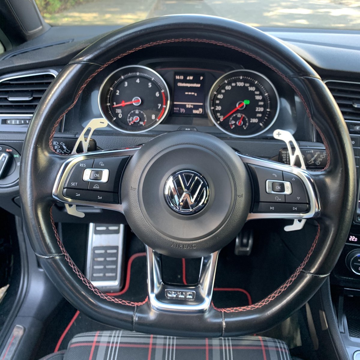 Premium Aluminium Schakelflippers DSG geschikt voor Golf 7 GTI R Scirocco Passat Volkswagen – Zilver