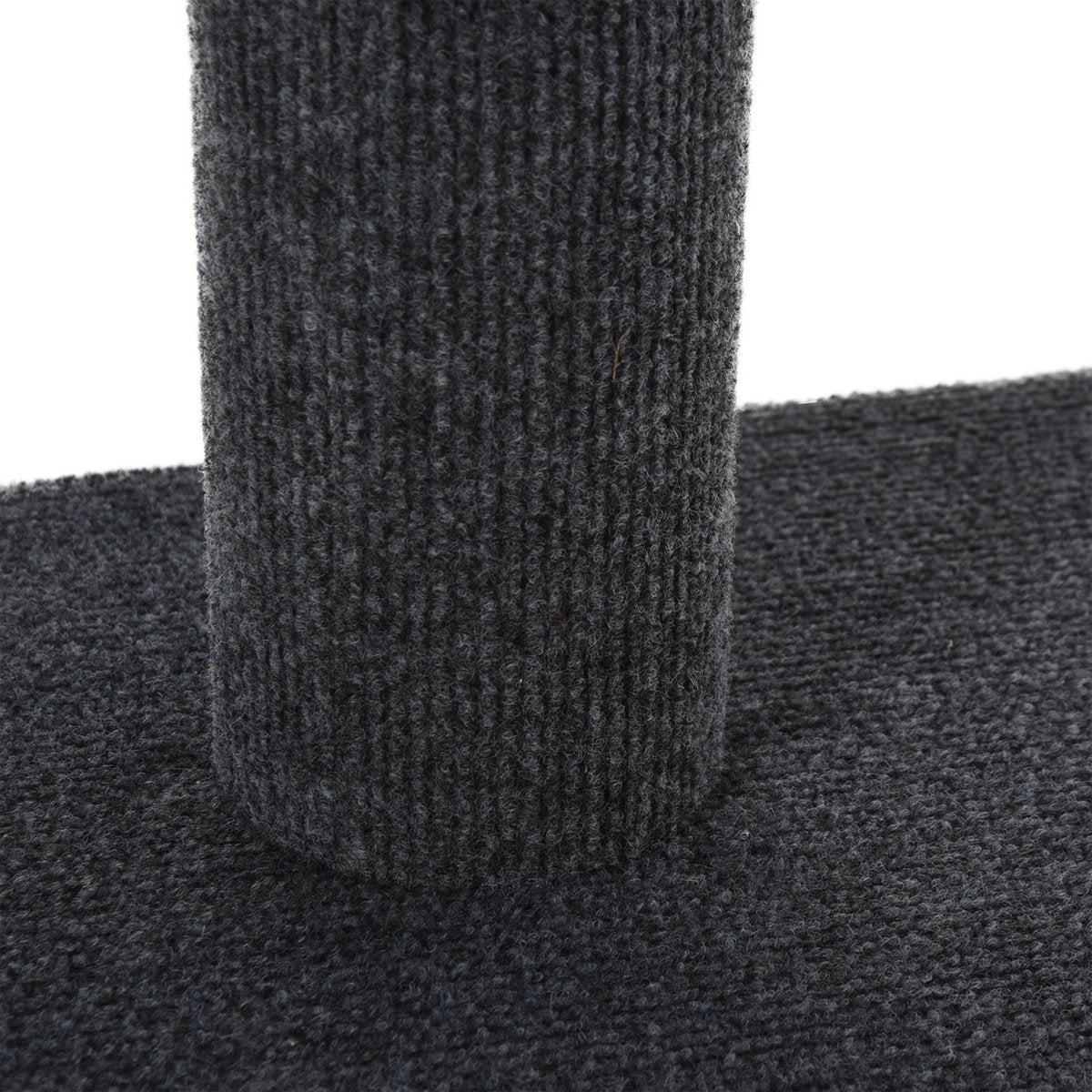 Adjustable Height Cat Tree - Cat Scratcher - Cat Tree for Cats - Cat Toys - Cats - Grey - 43L x 27W x 228-260H cm