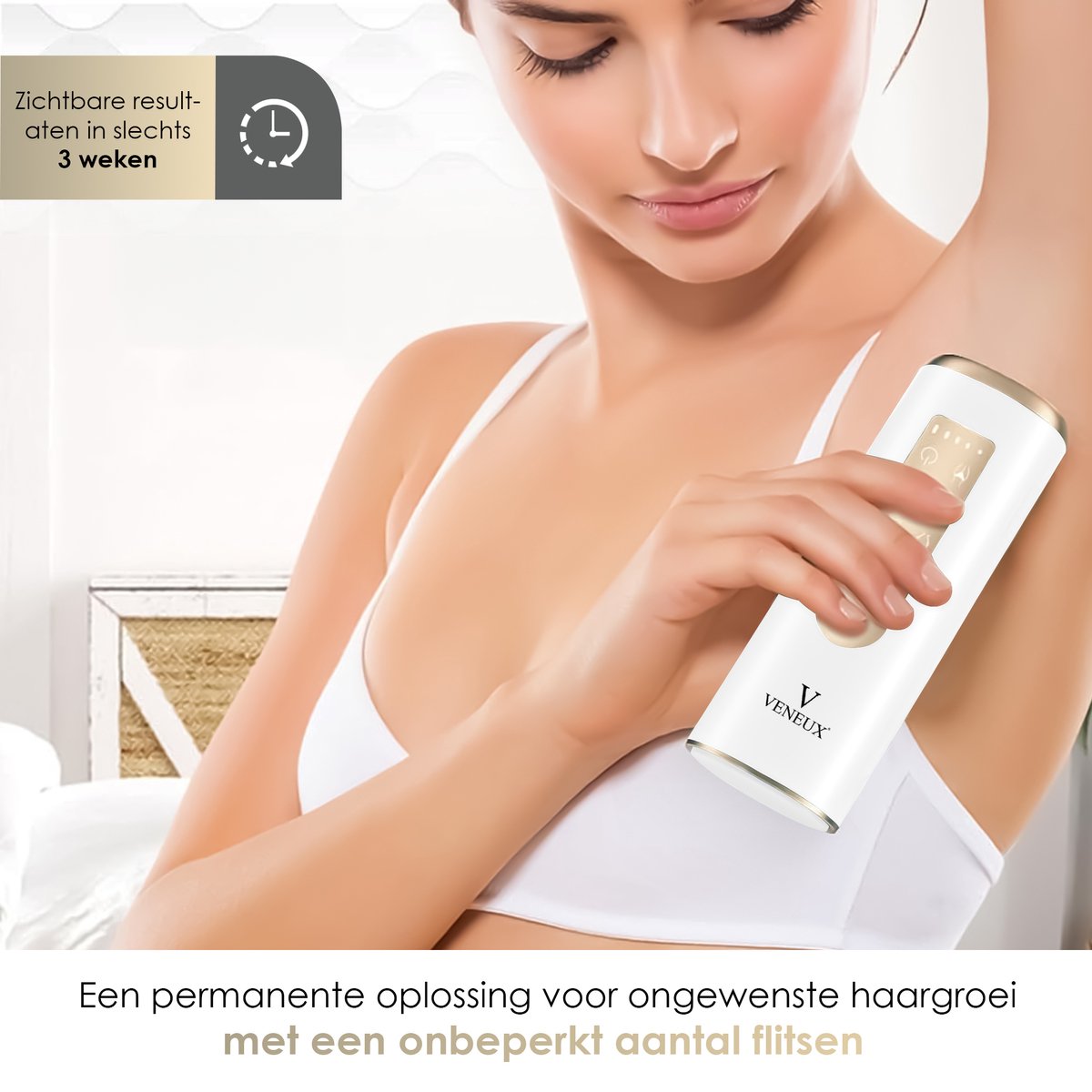 Veneux® Laser Hair Removal Device - Hair Removal Devices - Hair Removal - Sapphire Technology