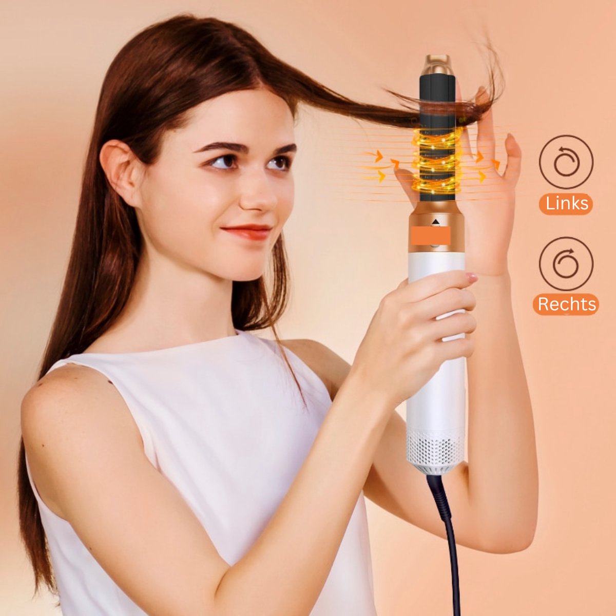 5-in-1 Multi Styler - Krultang 5-in-1 - Föhnborstel - Krultang - Styler - Opbergcase
