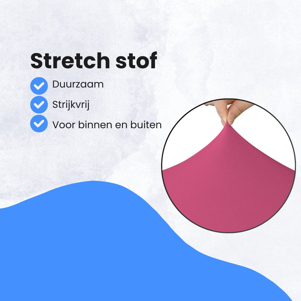 Statafelrok Roze 4x – Extra dik & Sterk - Ø80-85 x 110 cm – Tafelhoezen voor Statafel – Partytafel Tafelrok – Stretch 4 stuks Statafelhoes - Sta Tafel Hoes - Staantafelhoes – Trouwerij - Robuust en weerbestendig – Cocktailparty