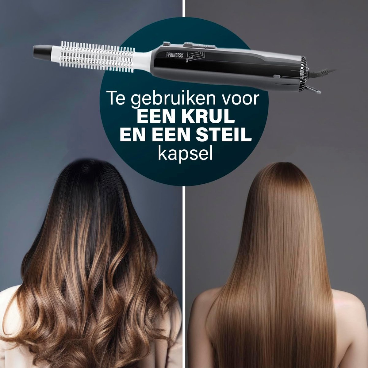 Equivera Föhnborstel - Krulborstel - Airstyler - Multistyler - Heteluchtborstel