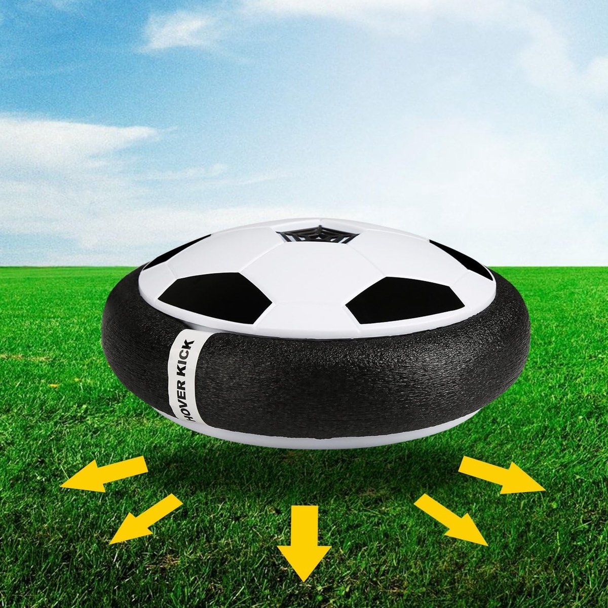 Hover Soccer - Set - Rechargeable - LED Light - Air Soccer - Hover Football - Air Football - Indoor Toy - For Kids - Football