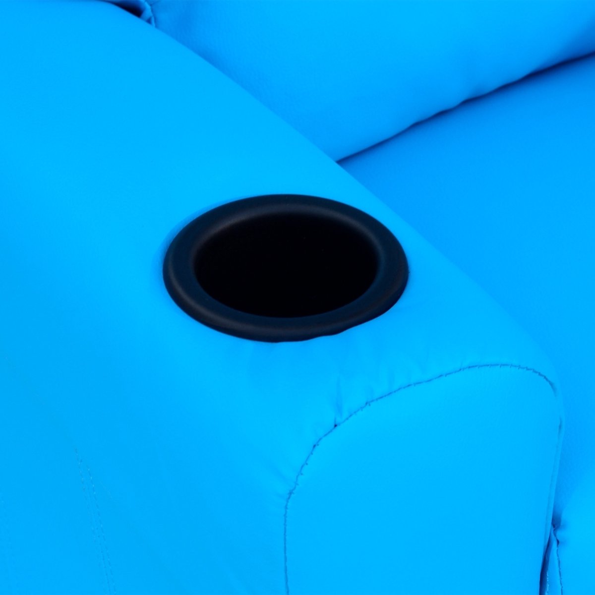 Kinderstoel - Kinderzetel - Kindersofa - Kinderbankje - Relaxstoel - Blauw - 62 x 56 x 69 cm