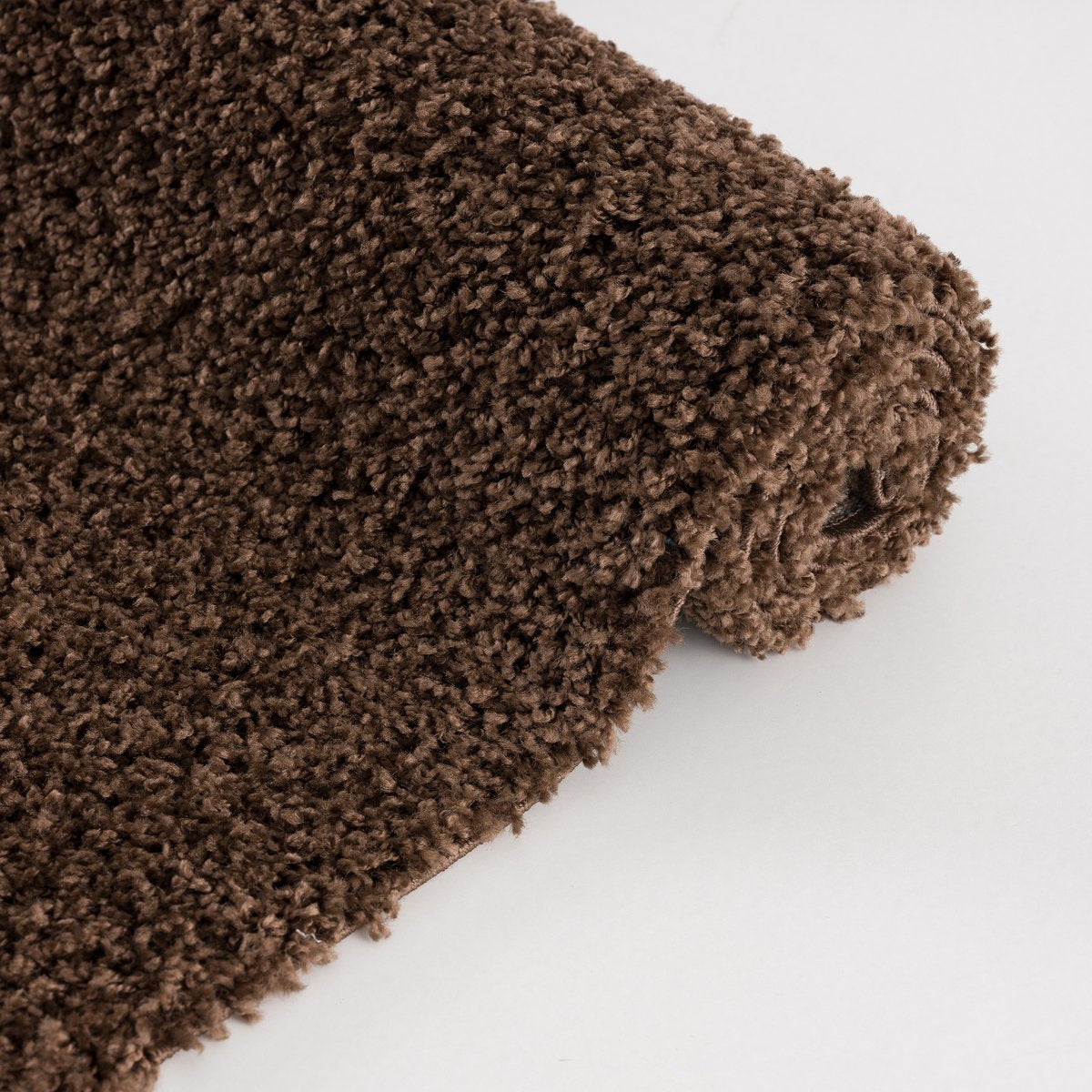Loca Shaggy Vloerkleed Bruin - 120x170 CM - Hoogpolig Vloerkleed - Tapijt voor Woonkamer, Slaapkamer