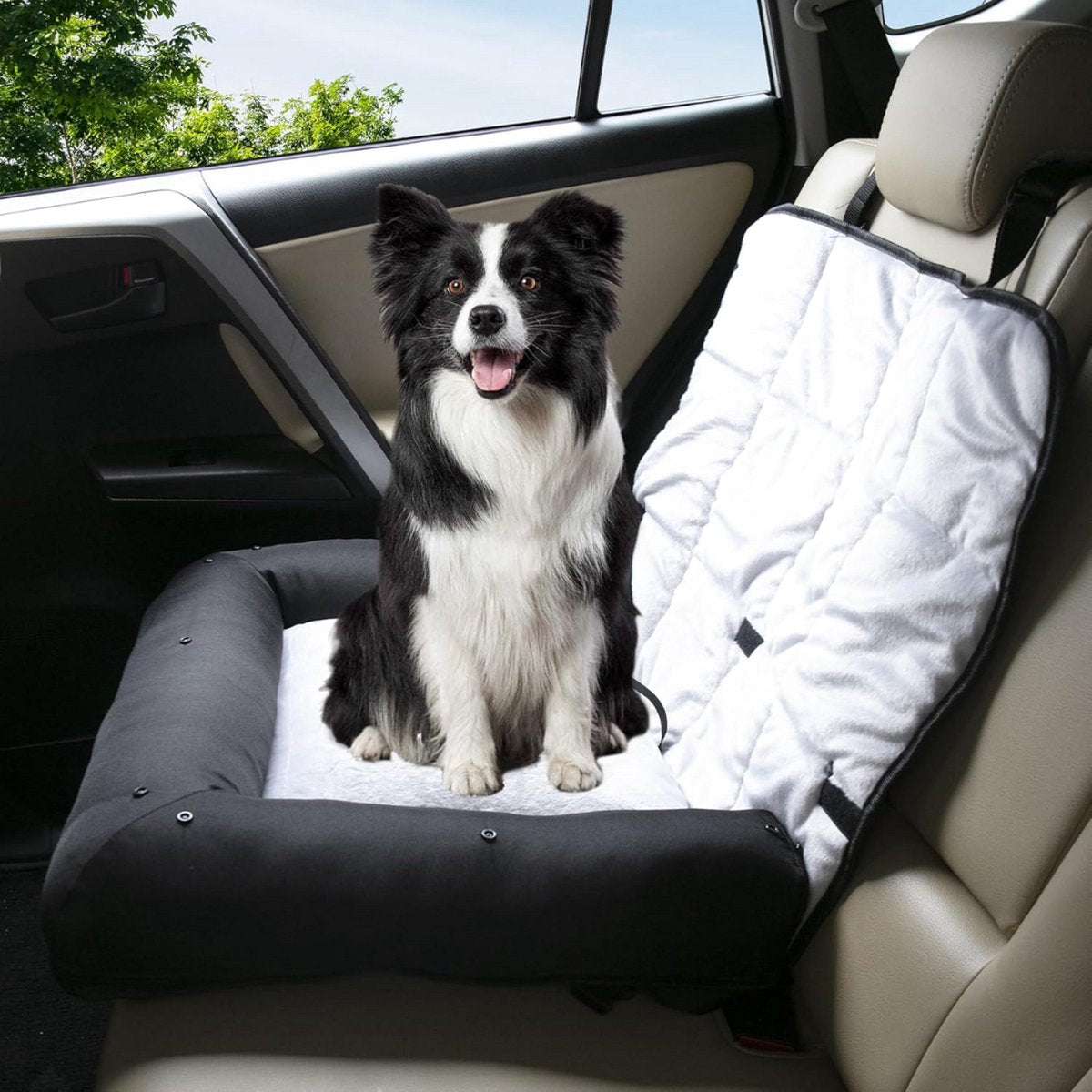 Hondenmand Auto - Autostoel Hond - Automand Hond - Hondenstoel Auto - Hondenmand Auto Achterbak - Hondenkussen Auto - Honden Mand Auto
