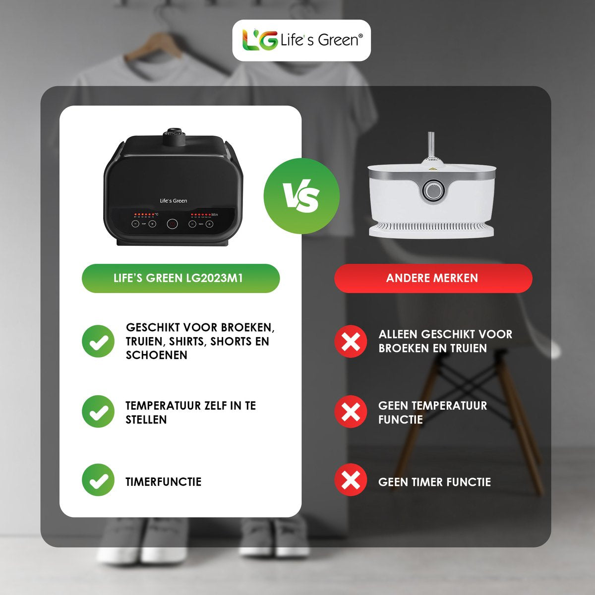 Life's Green® Strijkpop - Strijkmachine - Strijkdroger - Strijkpop Voor Overhemden - Zwart