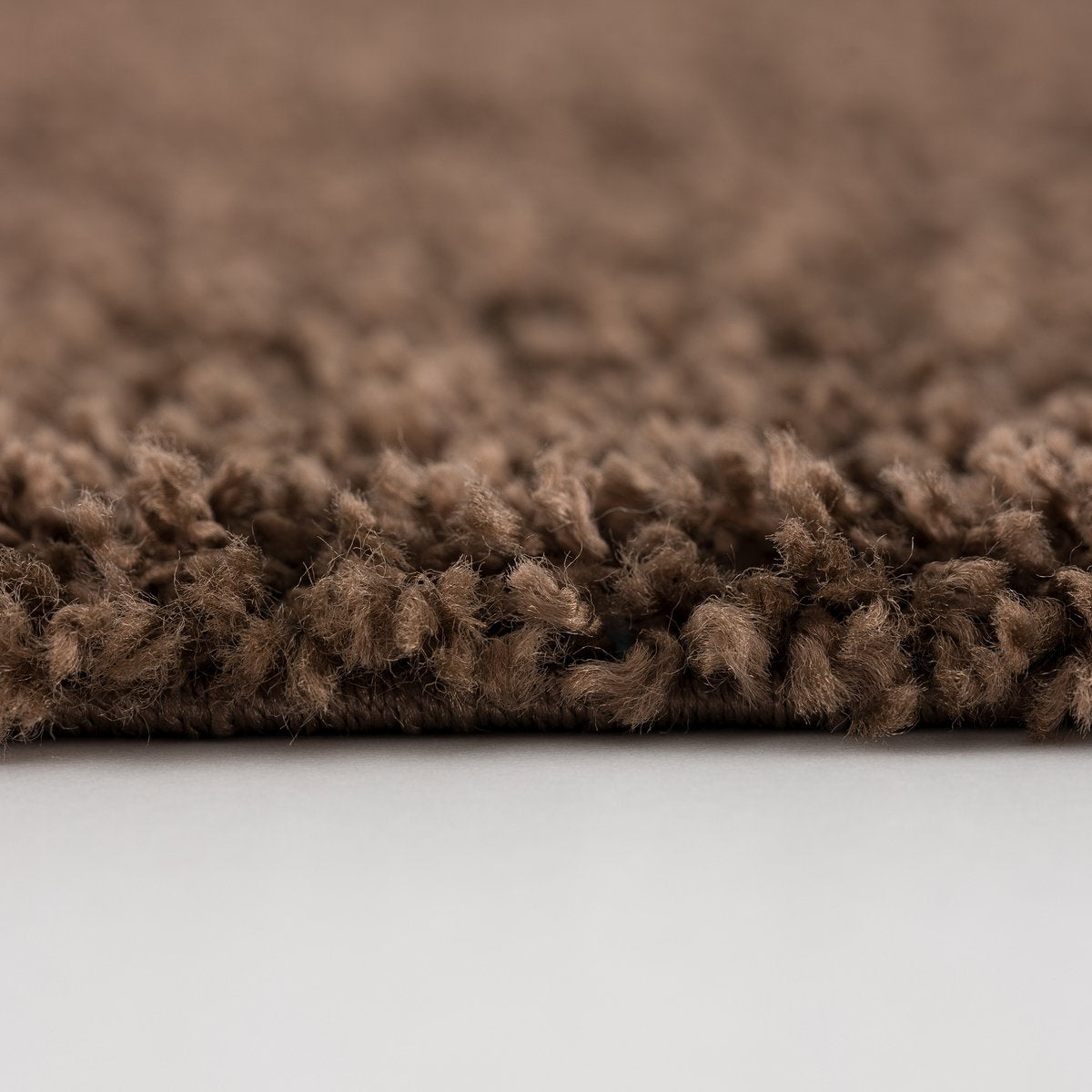 Loca Shaggy Vloerkleed Bruin - 120x170 CM - Hoogpolig Vloerkleed - Tapijt voor Woonkamer, Slaapkamer