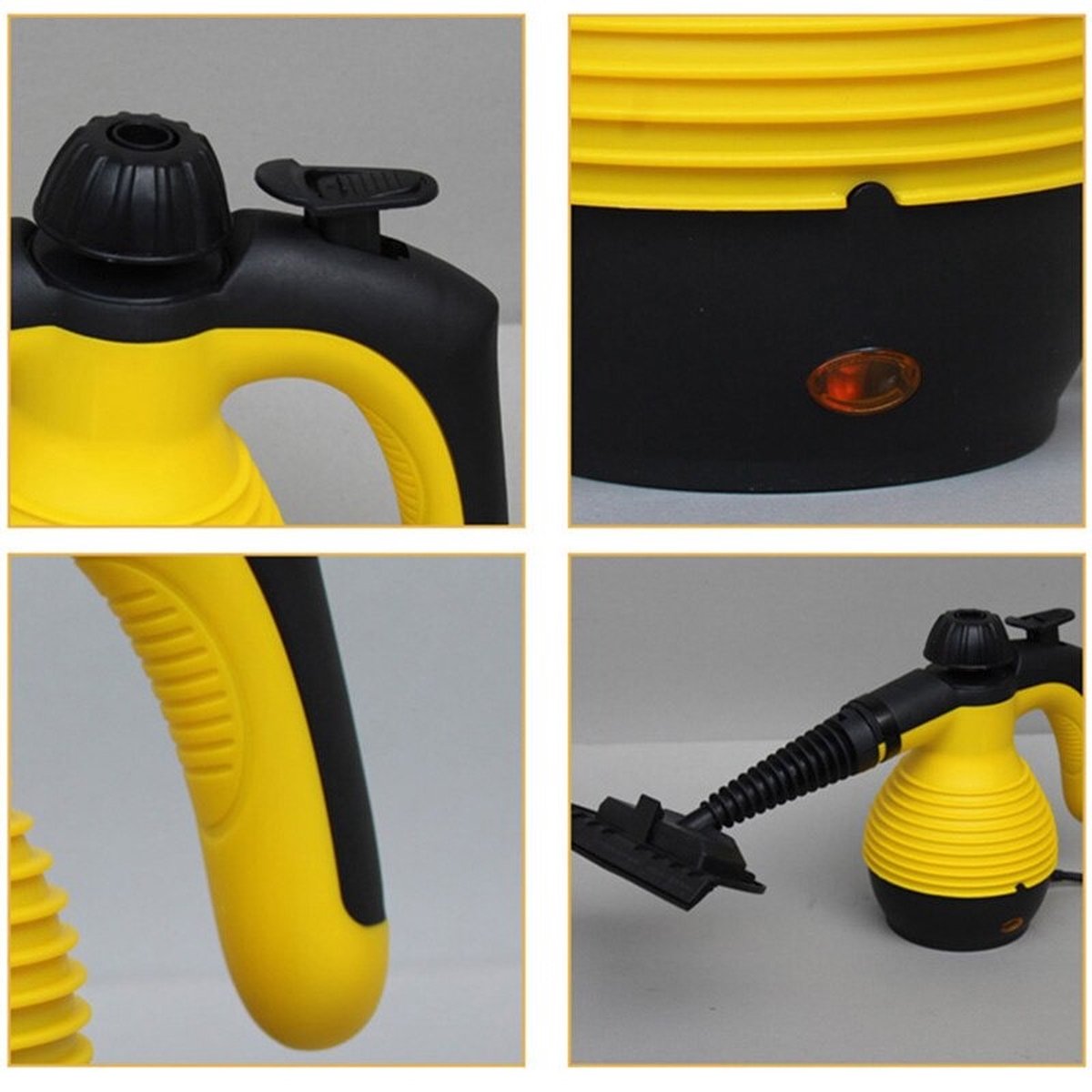 Steam cleaner - Stain remover - Cleaning machine - Carpet cleaner - Stains - Furniture - 8-piece - Cleaning - Windows