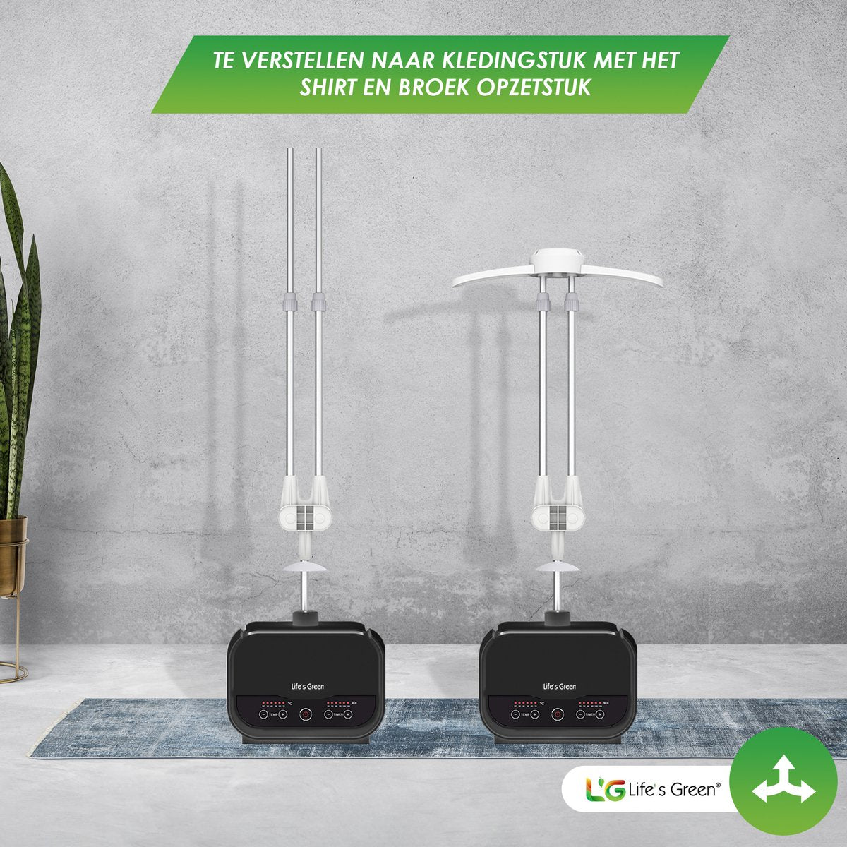 Life's Green® Strijkpop - Strijkmachine - Strijkdroger - Strijkpop Voor Overhemden - Zwart