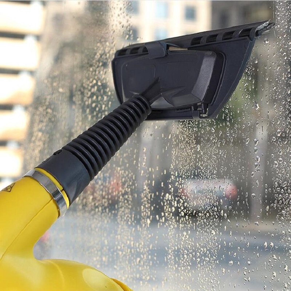 Steam cleaner - Stain remover - Cleaning machine - Carpet cleaner - Stains - Furniture - 8-piece - Cleaning - Windows