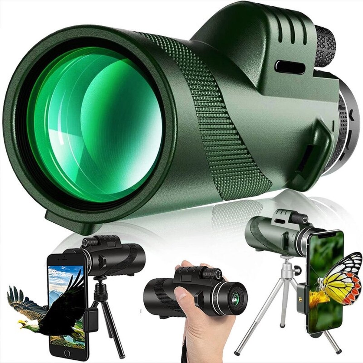 Draagbare Zoom HD 5000M Telescoop Verre Afstand Mini Krachtige Telescoop Sport Reizen Hobby Sterren Hemel Nacht Natuur Telescoop
